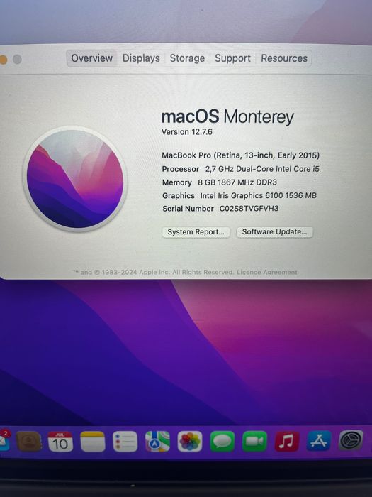 Лаптоп MacBook Pro 13 2015