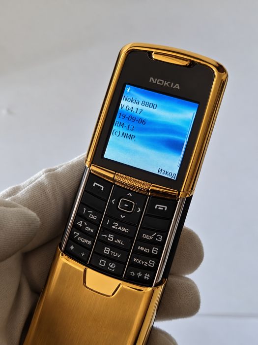 телефон Nokia 8800 Gold Classic оригинален, Нокиа 8800 Голд класик перфектен