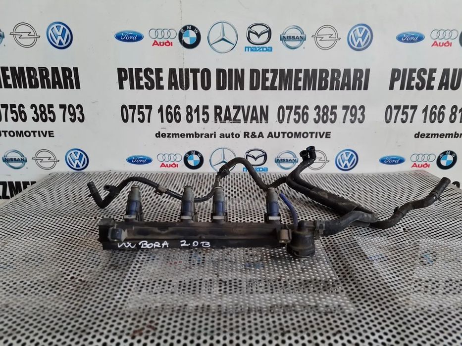 Rampa Injectie Cu Injectoare Vw Bora Golf 4 2.0 Benzina - Dezmembrari Arad