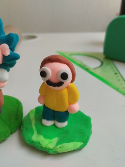 Ручная работа фигурки Рик и морти