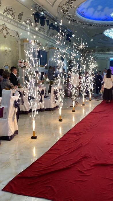 Холодный фонтан Астана Салют Салюты