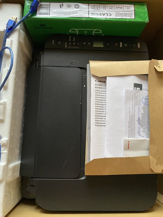 Цветной принтер Canon PIXMA G3410 с Wi-Fi (3 в 1 МФУ)