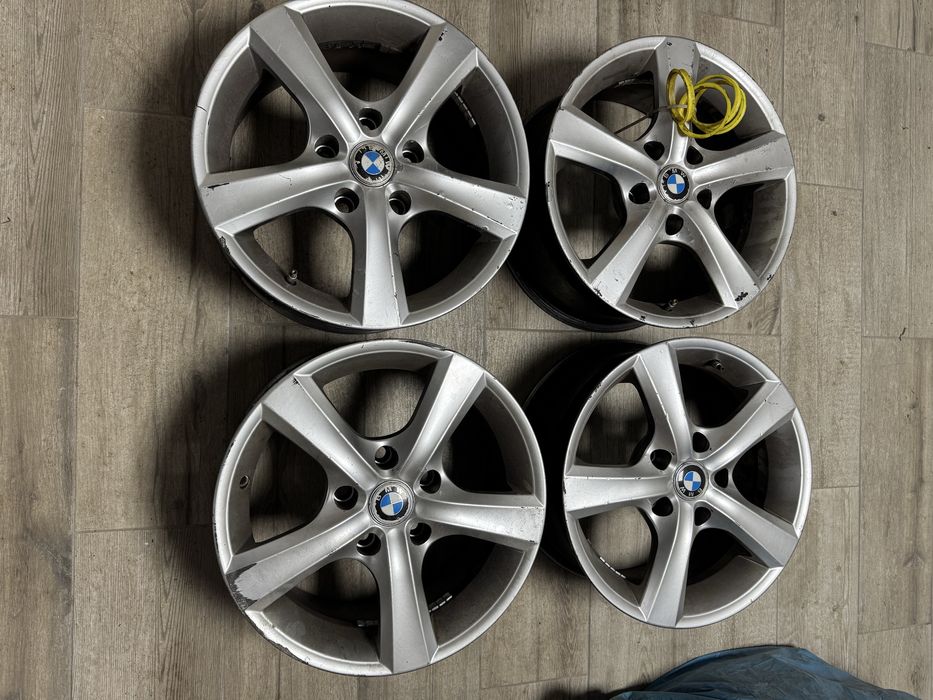 Jante 16 bmw cu inele adaptoare si capace