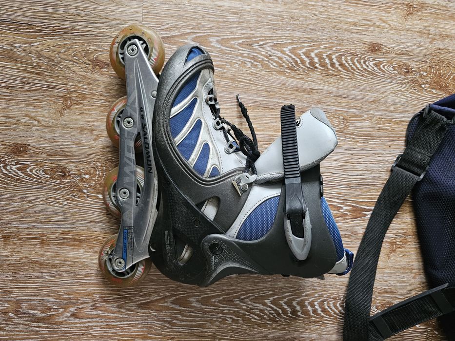 Role Salomon DR100 + Ghiozdan + Genuchiere