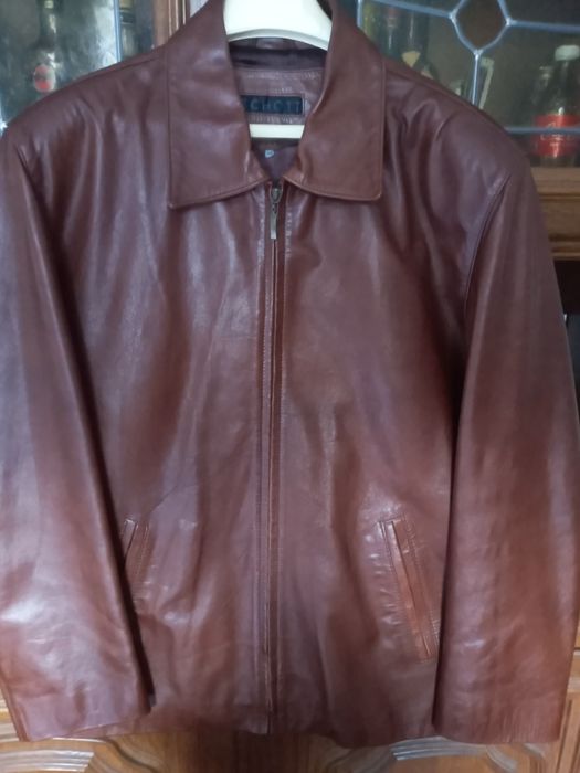 Jacheta piele naturală pentru bărbați