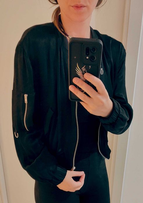 Geacă bomber Zara pentru femei XS