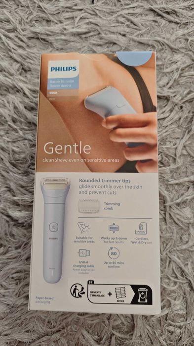 Aparat de bărbierit Lady Shaver Seria 6000, umed și uscat BRL127/00