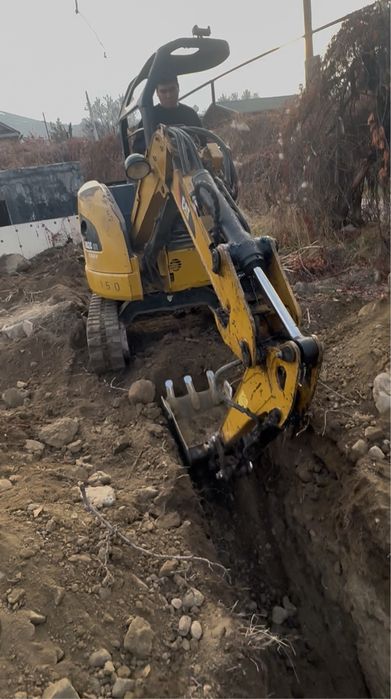 Мини экскаватор услуги мини экскаватора