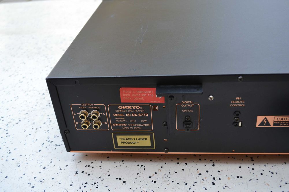 CD player Onkyo Integra DX 6770