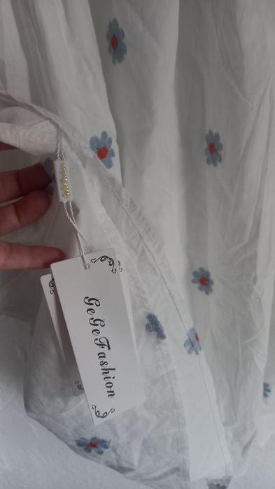 Женский белый платье новый