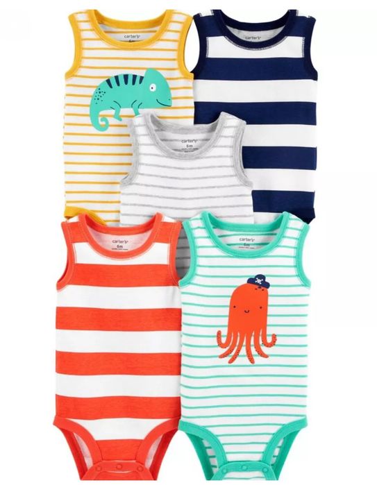 Carter's Set 5 piese body maiou 9 luni