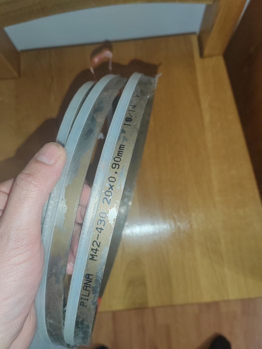 Bandă de ferăstrău bimetalică