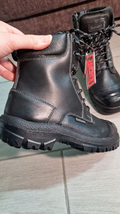 Bocanci de protecție Goliath Groundmaster – Noi – bombeu metalic