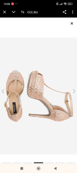 Обувки на висок ток Nina west 38