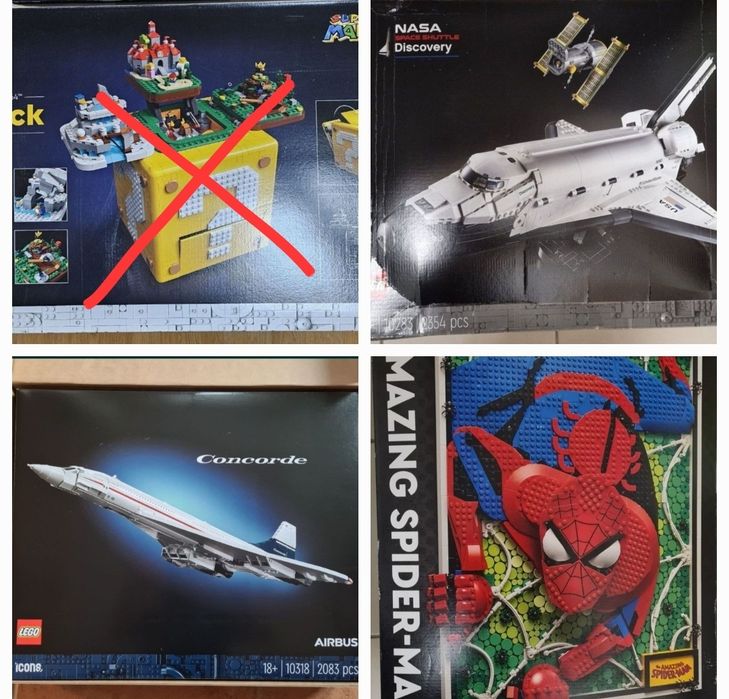 LEGO Ideas 21323,21331,10273,31209,21330, 43249