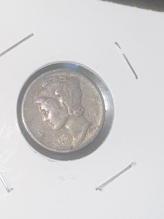 Mercury dime 1944 г серебро монета США