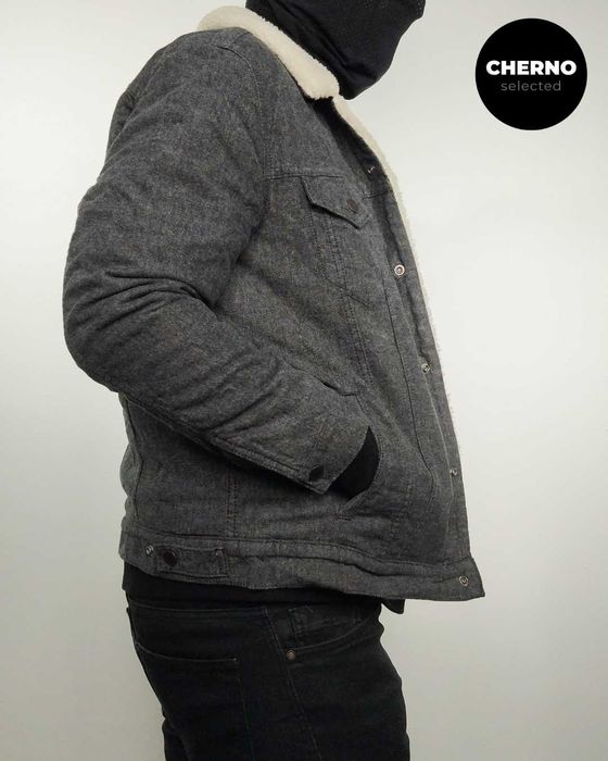 Дънково яке LEVI’S Sherpa Trucker Denim Jacket –  L – РЕЗЕРВИРАНО