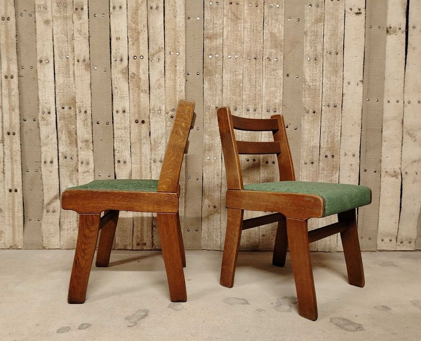 Scaune vechi CASALA, Germany, din lemn masiv de stejar/ Scaune living