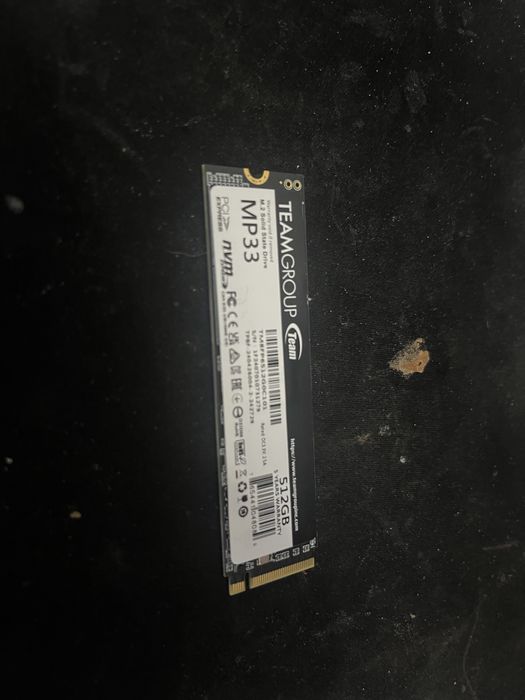 Продам ссд 512 nvme