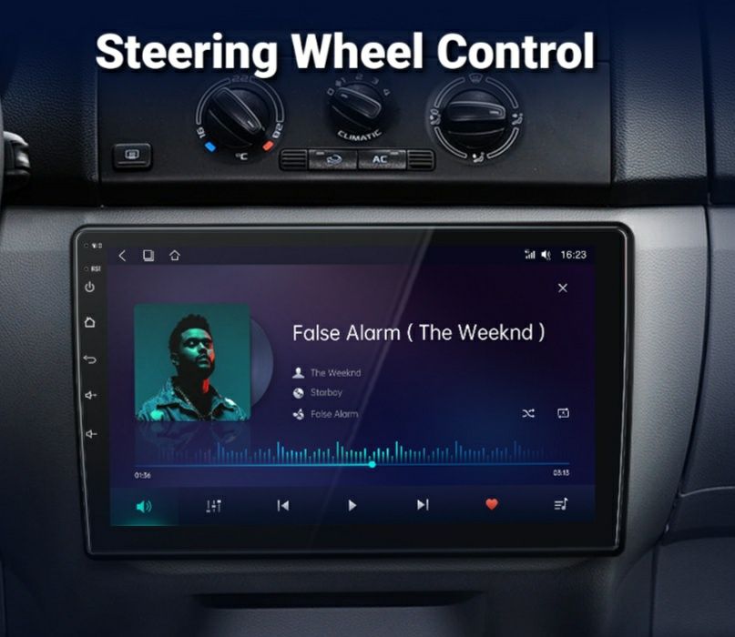 Navigatie Android dedicata Skoda Fabia 2  (2007-2014).