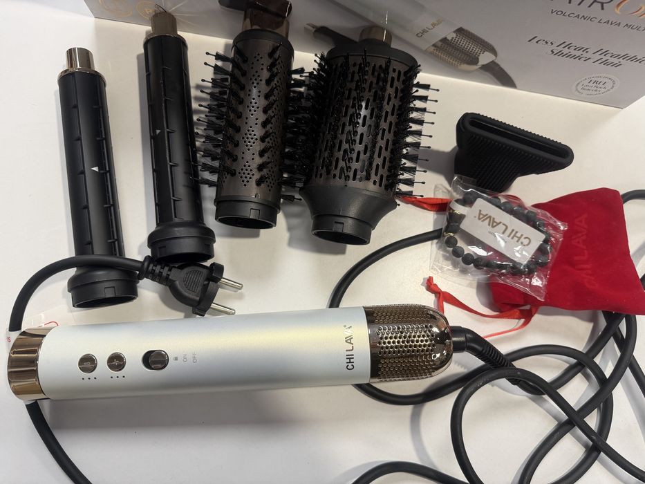 Мултистайлър CHI LAVA AirGlam Volcanic Lava Multi Styler – използван броени пъти, като нов!
