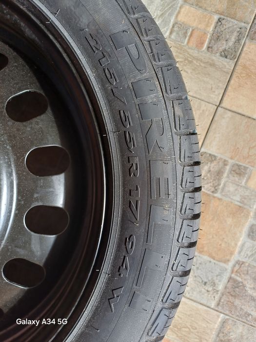 Roata de rezerva PIRELLI  , 3 anvelope vara 215/50/R17