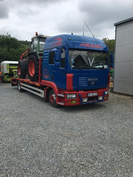 VARIANTE .Trailer ,platforma Man Tgl 12240 12 t.