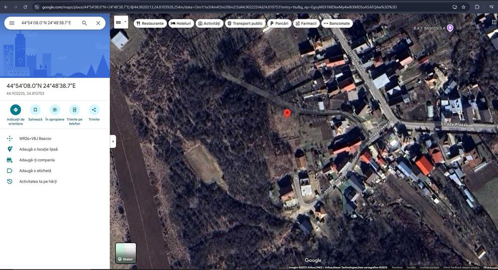 Teren Bascov/ Str.Pleașa