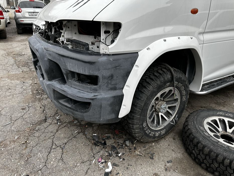 Delica рестайлинговый бампер