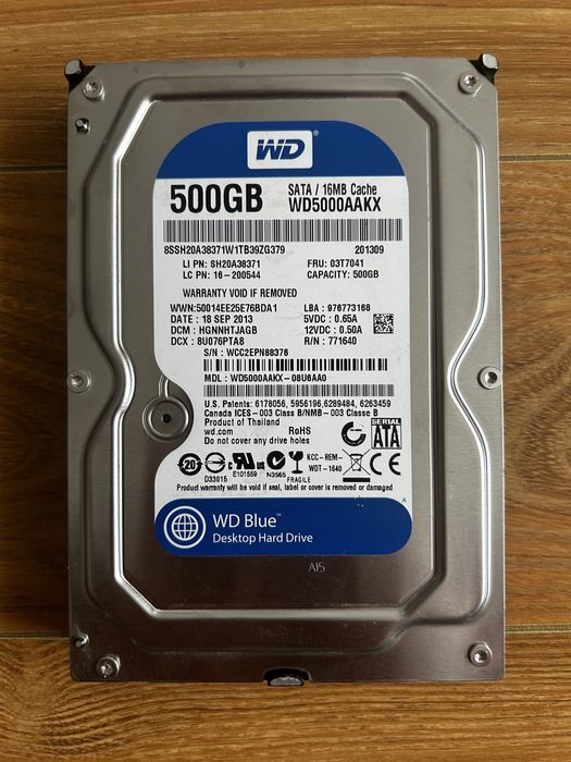 Hard disk WD 500 gb