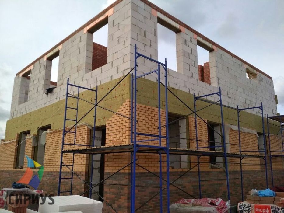 Qurilish xizmati. Beton, Fundament, g'isht terish. Noldan uy.