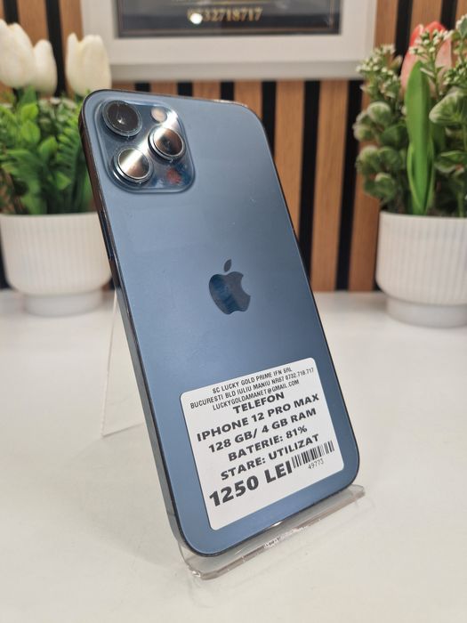 Iphone 12 Pro Max 128GB 81% Baterie Garantie! #49773