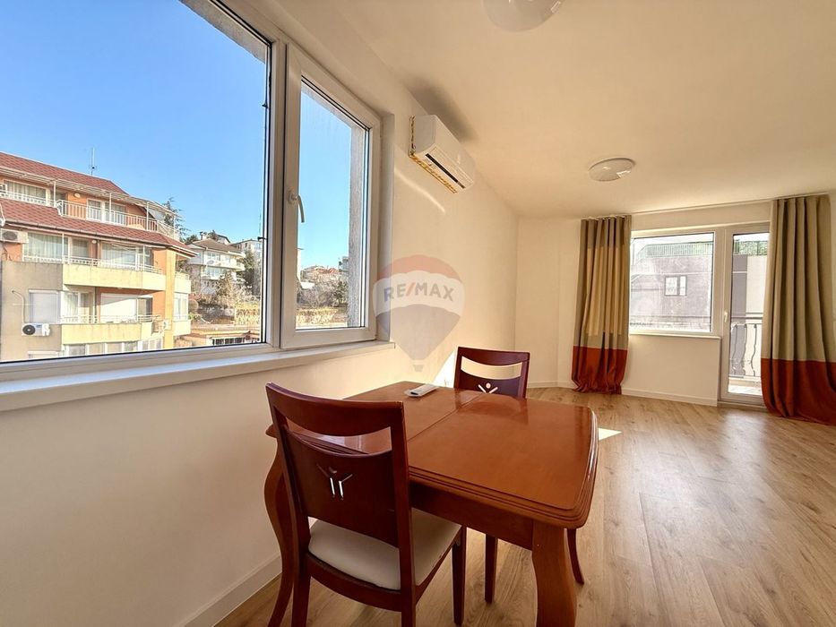 Южен двустаен апартамент с морска гледка за продажба, кв. Бриз, гр. В