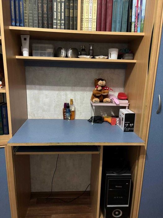 Детский шкаф с компьютерным столом