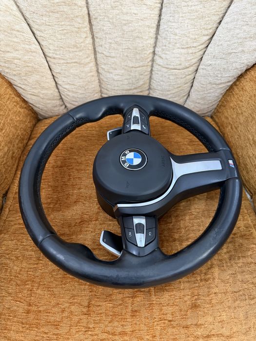 Volan + Airbag BMW Seria 5 6 7 F10 F11 F07 F01 F02 F12 F13 F06