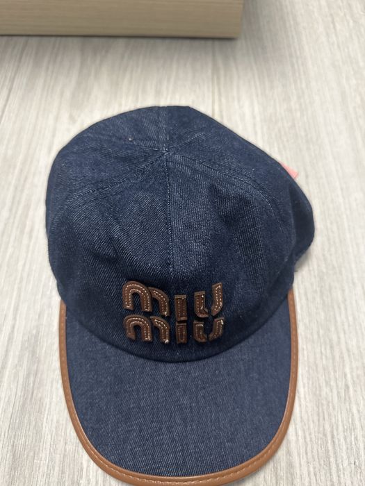 Sapca Miu Miu bleu