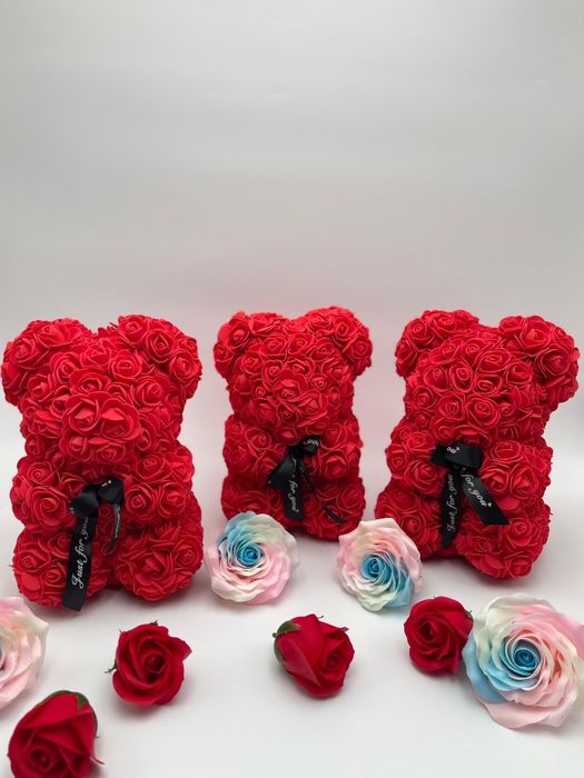 Ursulet de trandafiri de spuma