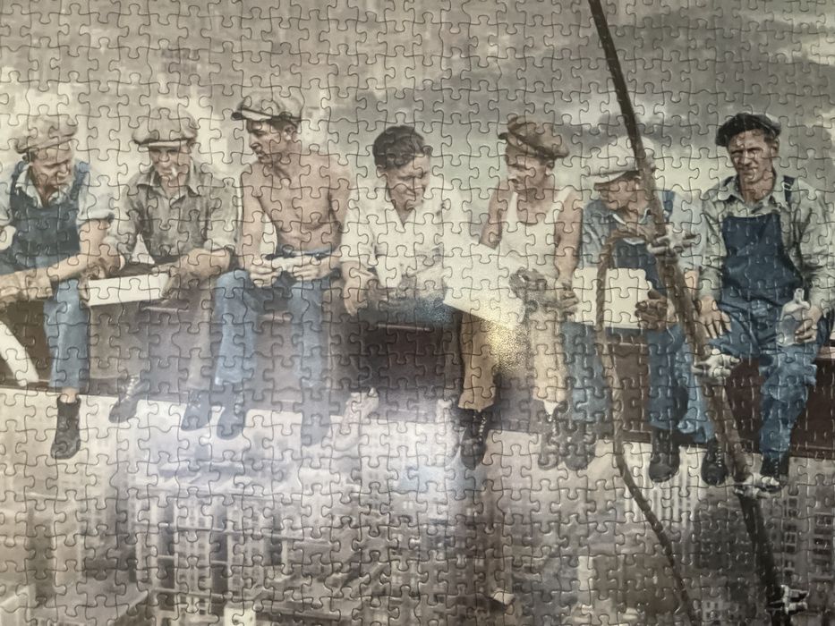 Голям рамкиран пъзел 90/65 “Закуска в Ню Йорк” 1500 части