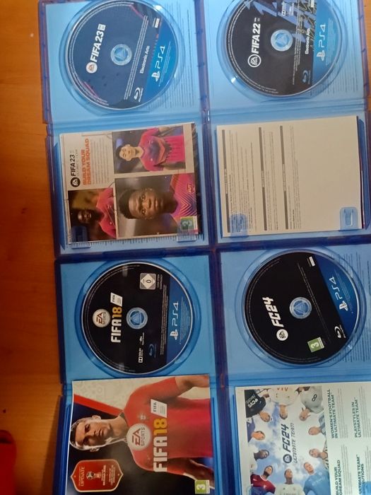 Colecție FIFA : FIFA 18 FIFA 22 FIFA 23 FIFA 24 PS4