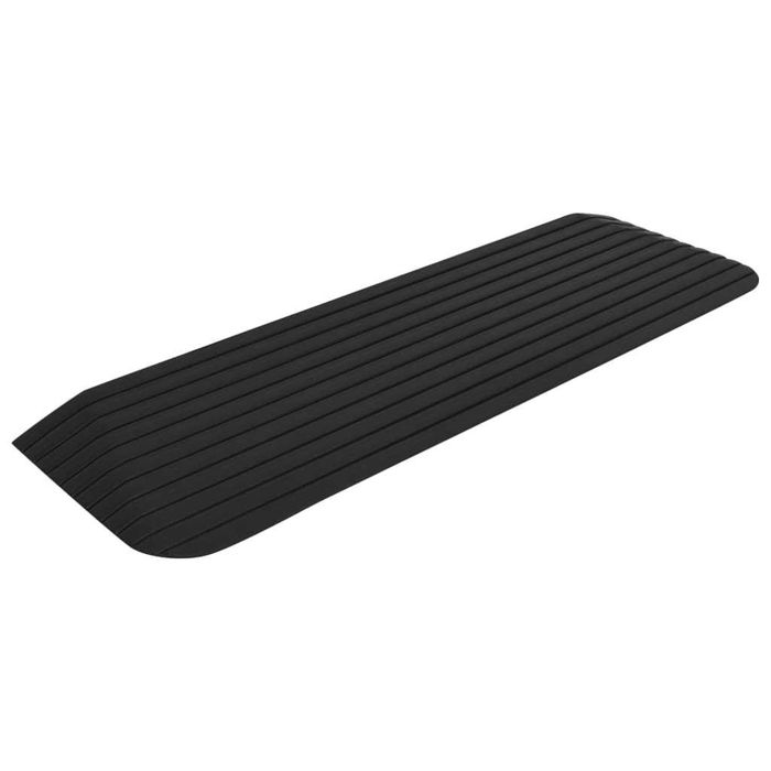 Rampă de prag 110x32x3,8 cm din cauciuc VidaXL