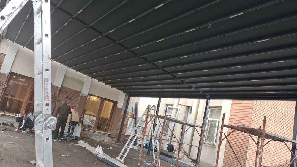 Pergole în rate.  Preturi avantajoase.  Producător turcia