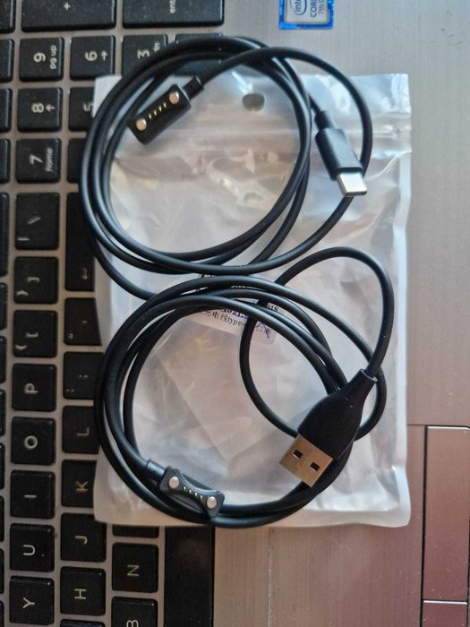 Incarcator cu cablu magnetic 2 si 4 pini smartwatch, casti, ochelari