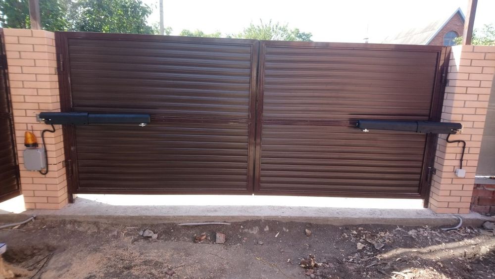 Автоматические ворота.