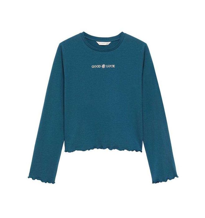 НОВА блузка MANGO 13-14г памук