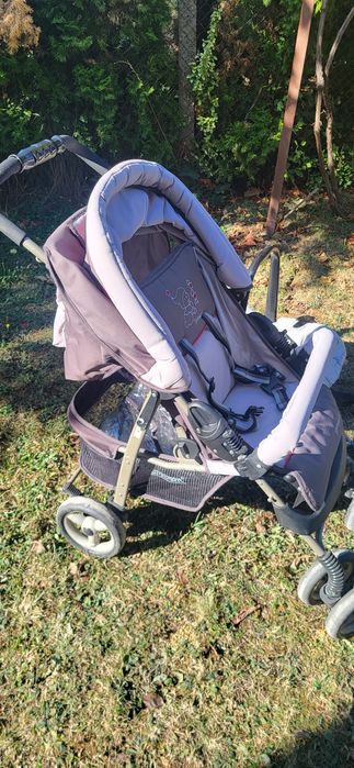 Детска количка + столче за кола+портбебе+зимен чувал+дъждобран