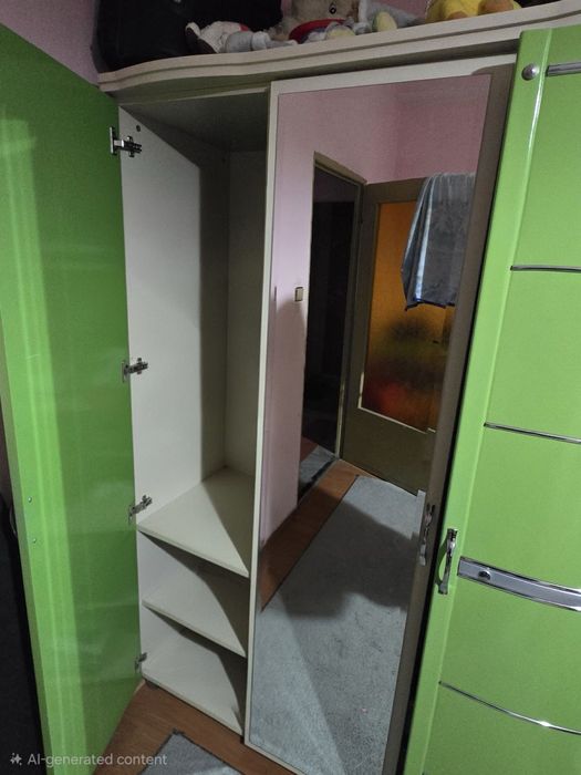 Гардероб и бюро комплект