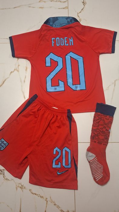 Echipamentul Nationala Angliei Foden #20