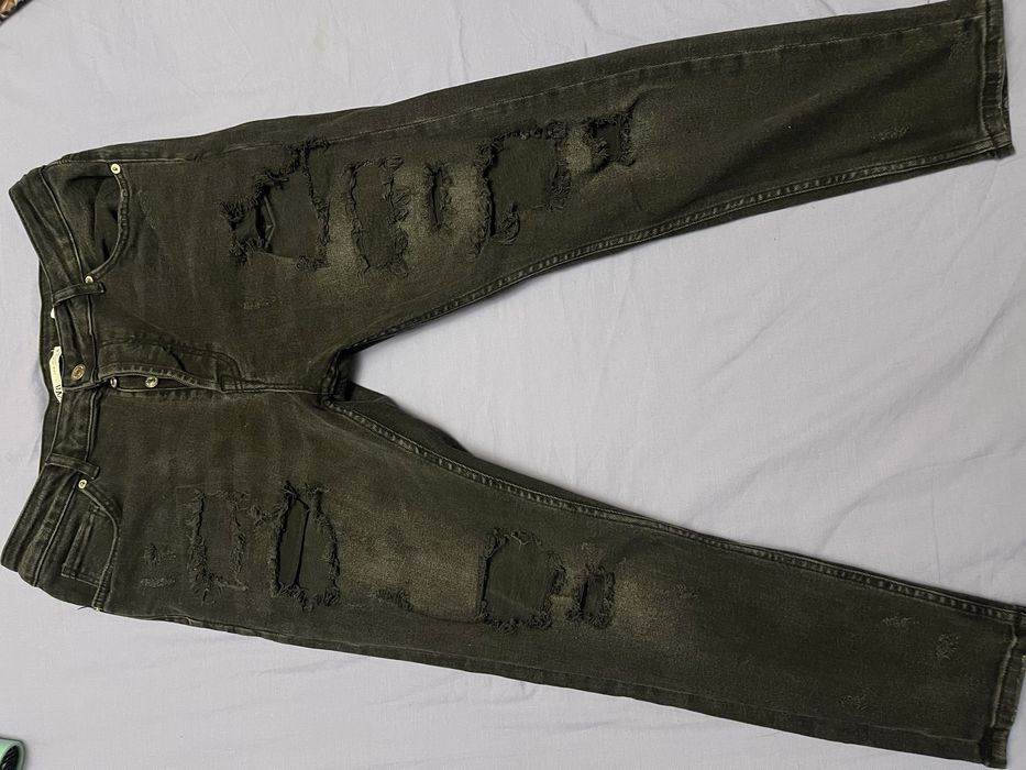Blugi rupti barbati zara 46