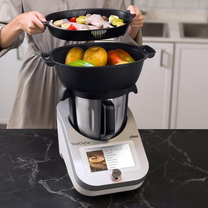 Robot de Bucătărie Ufesa TotalChef RK7, WiFi, 30 Funcții, 4.5L