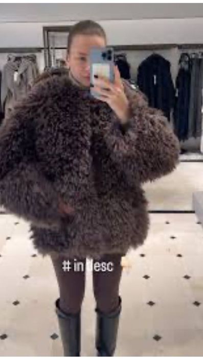 Вайръл палто Zara, размер М